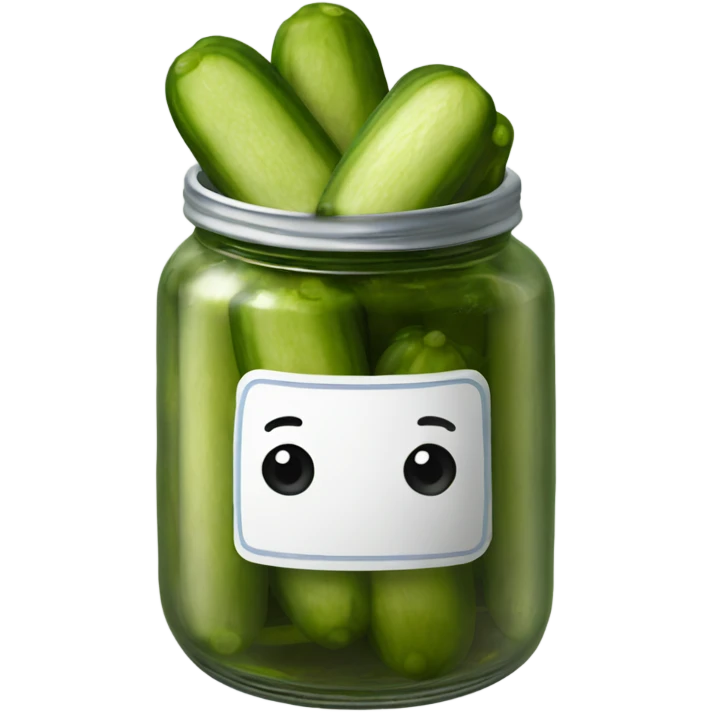 pickles jar emoji