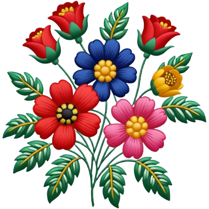 embroidery emoji