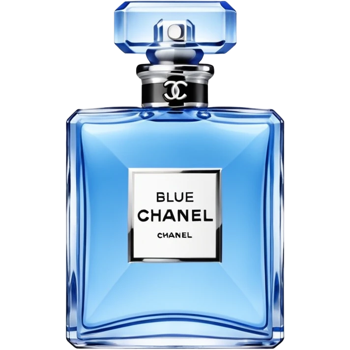 Create perfume emoji for blue de Chanel and jpg emoji