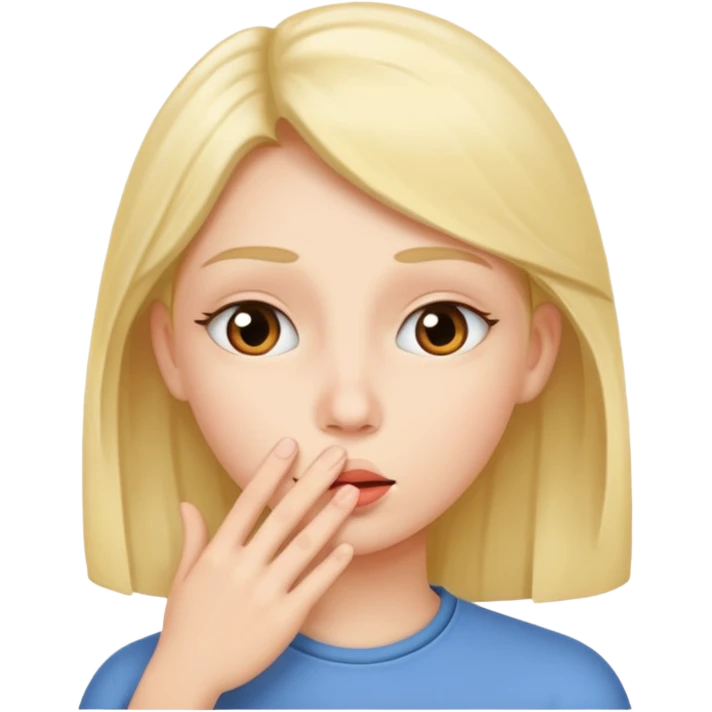 🫂+🤫 emoji