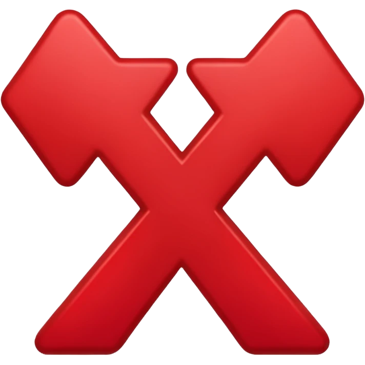 redd işareti emoji