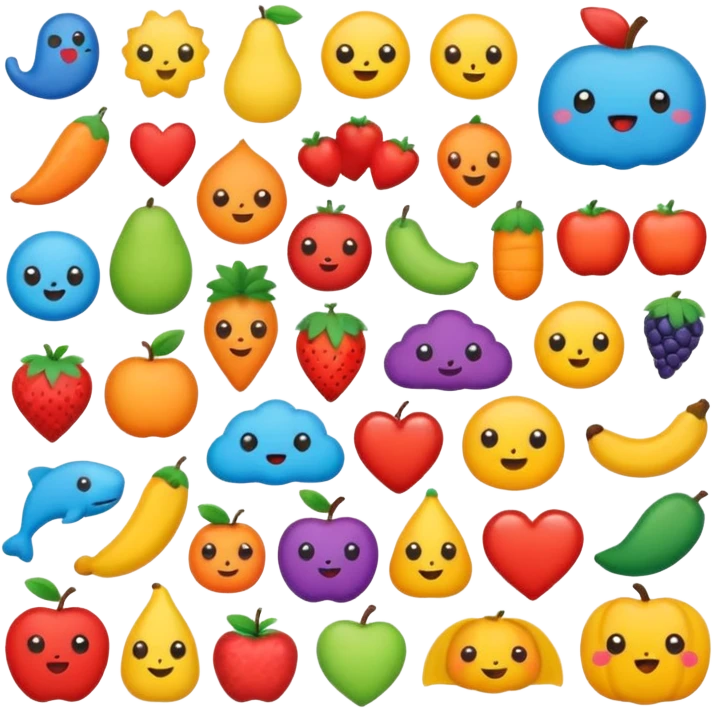 Cute and cozy sticker pack  emoji