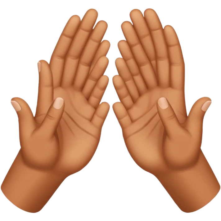 hands in a thinking position emoji