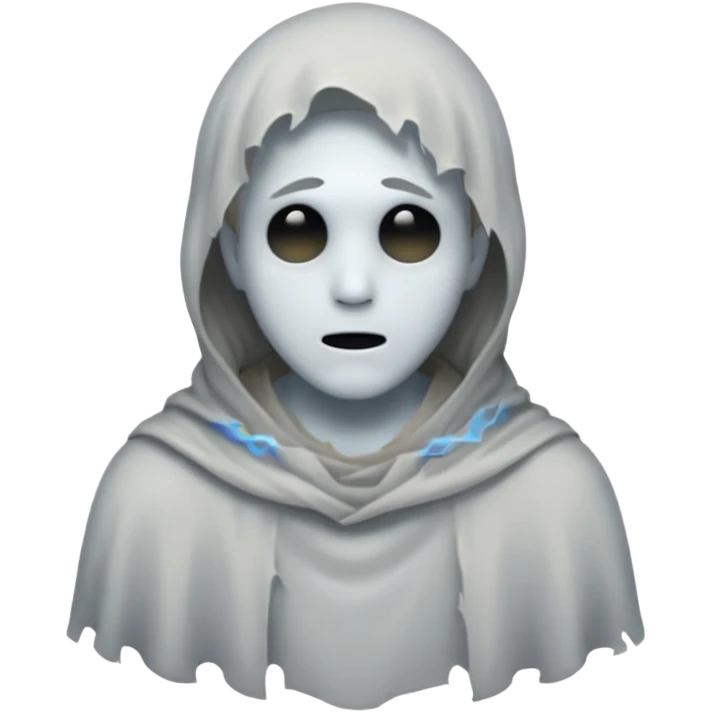 Gothic style ghost male emoji