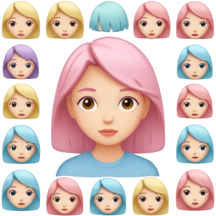clean girl Stickers emoji