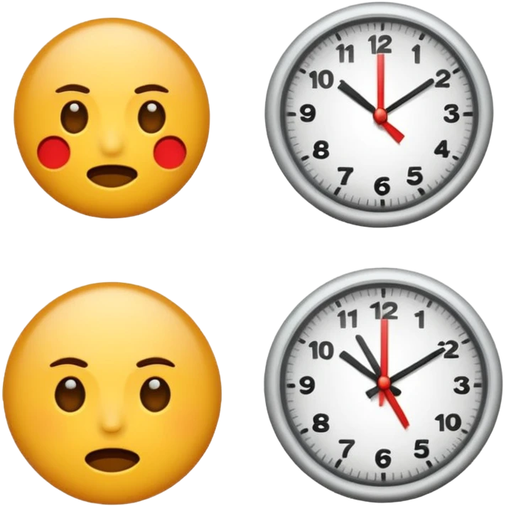 set a clear deadline emoji