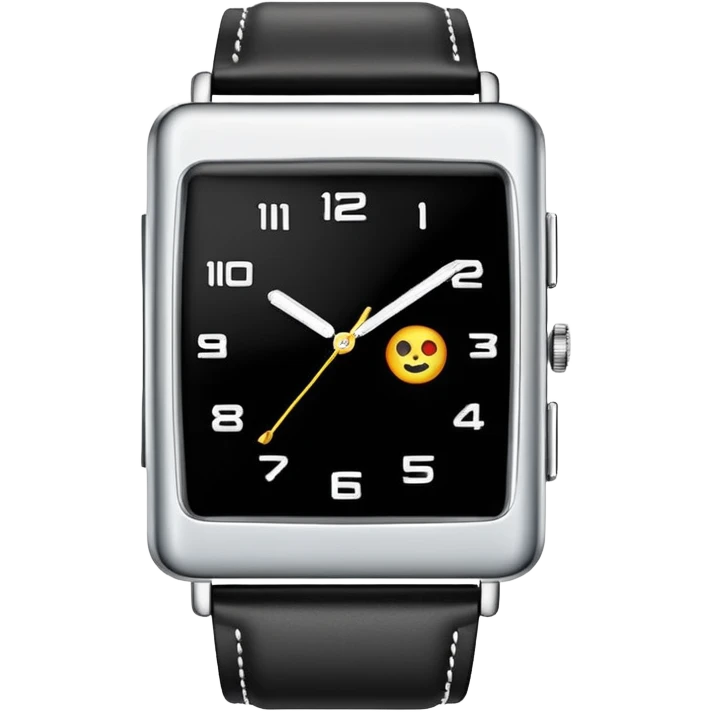 a rectangular watch emoji