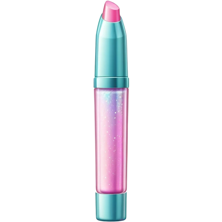 1990’s sparkly lip gloss tube emoji