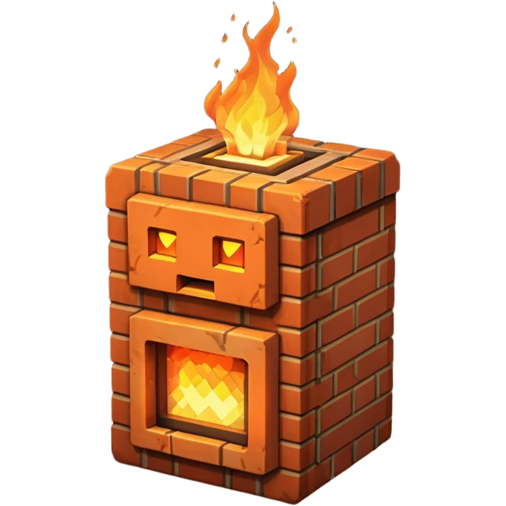 Minecraft Furnace  emoji