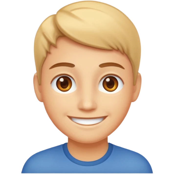 A smiling emoji