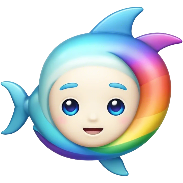 rainbow neptune emoji