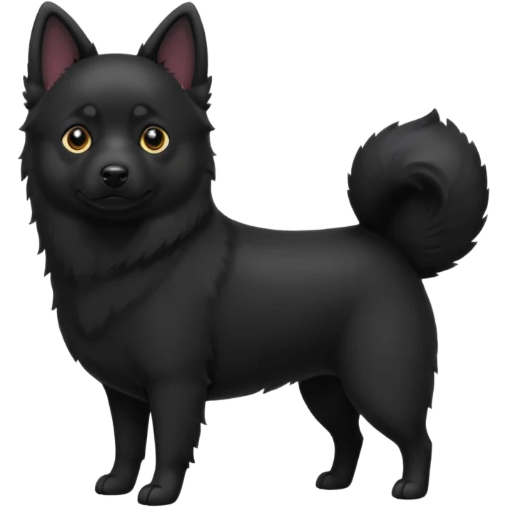 Schipperke standing emoji