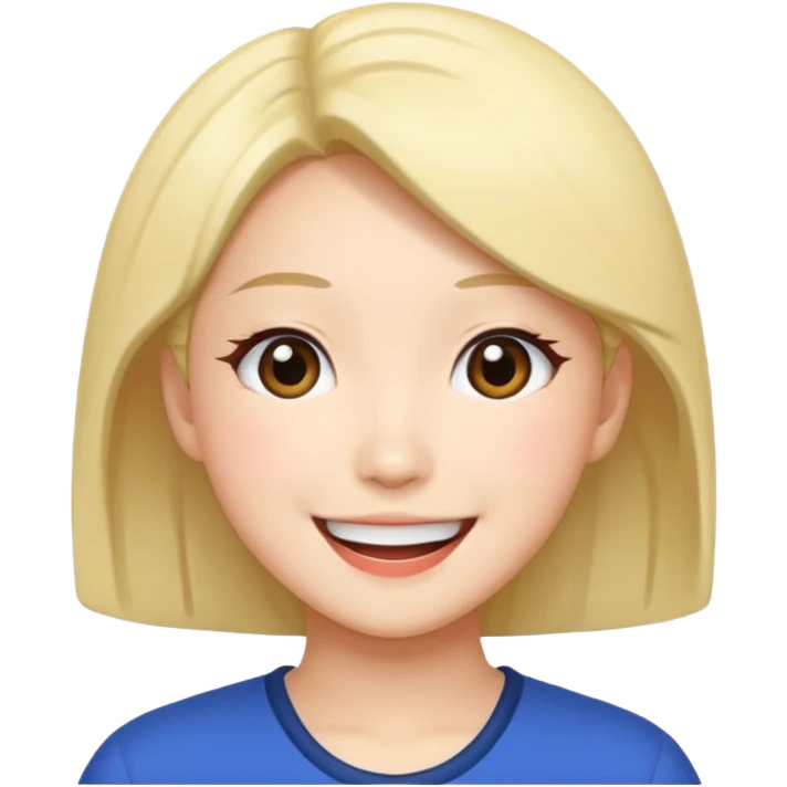 reina mishima happy emoji
