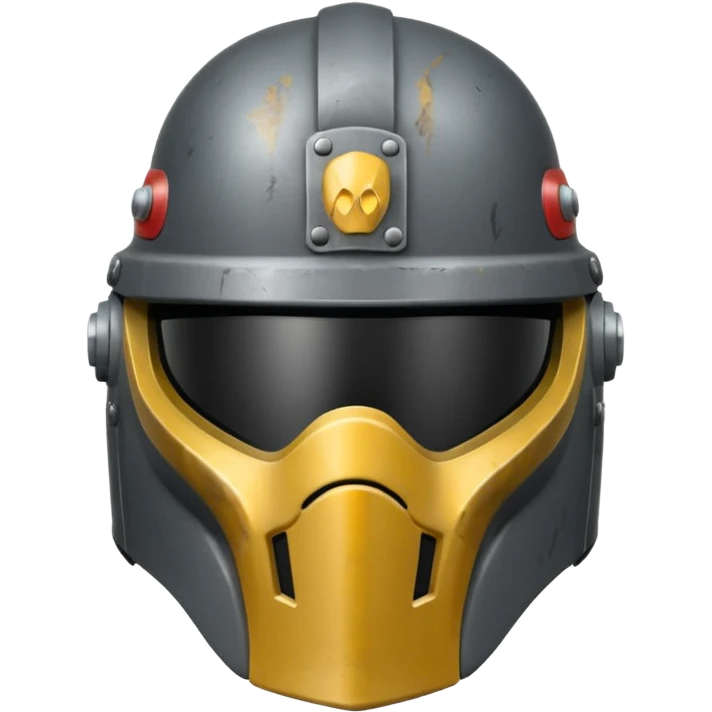 a full view of Helmet emoji