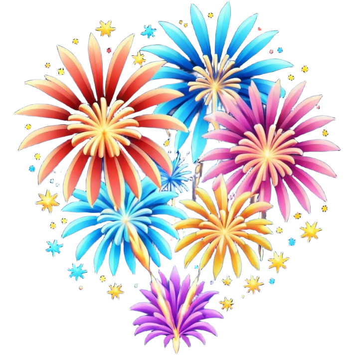 fireworks emoji