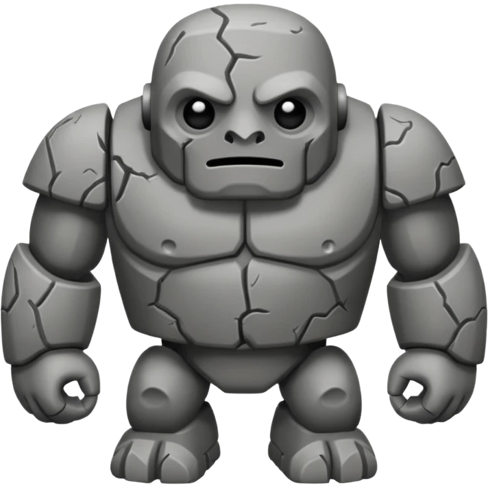 Stone golem emoji