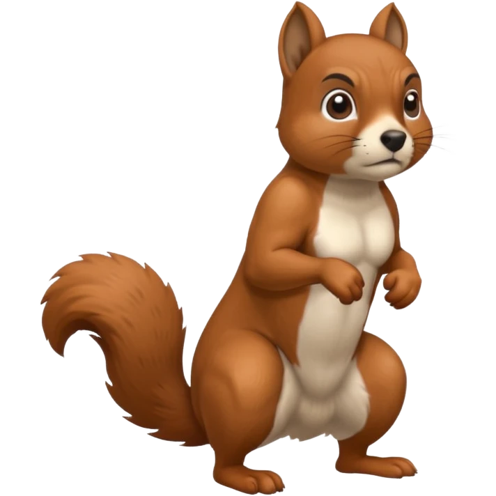 squirrel Boxer emoji