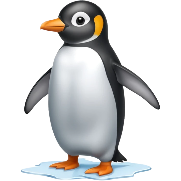 🤍🐧 emoji