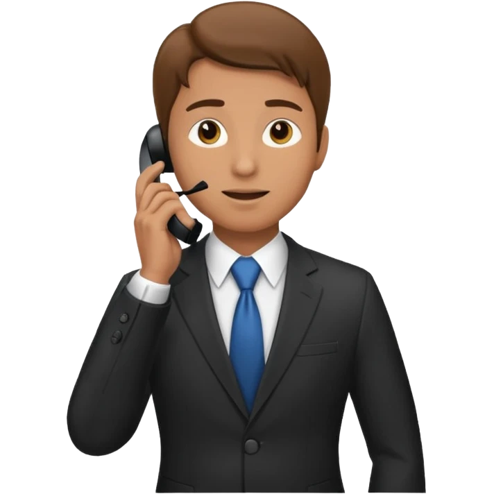 lawyer calling on the phone emoji