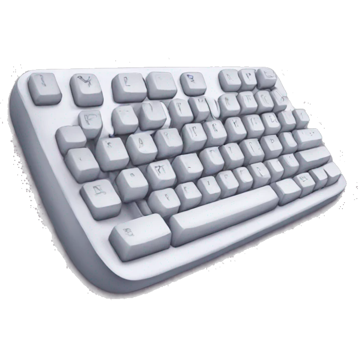 Aesthetic keyboard emoji