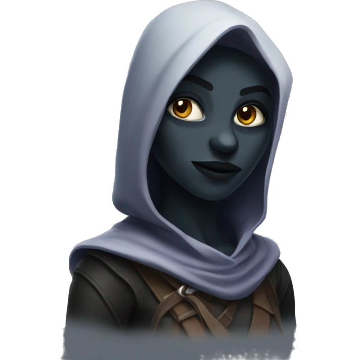 Drow thief female emoji