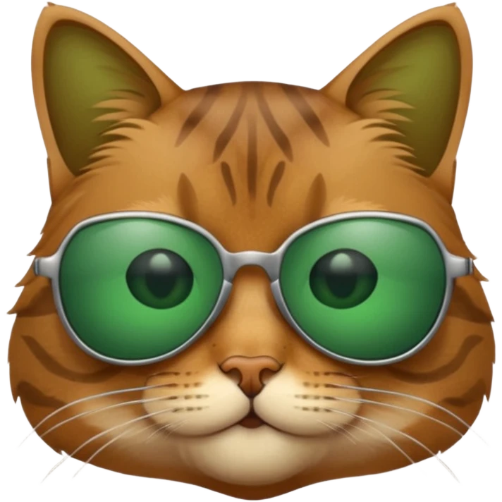 Cat wearing sunglasses emoji