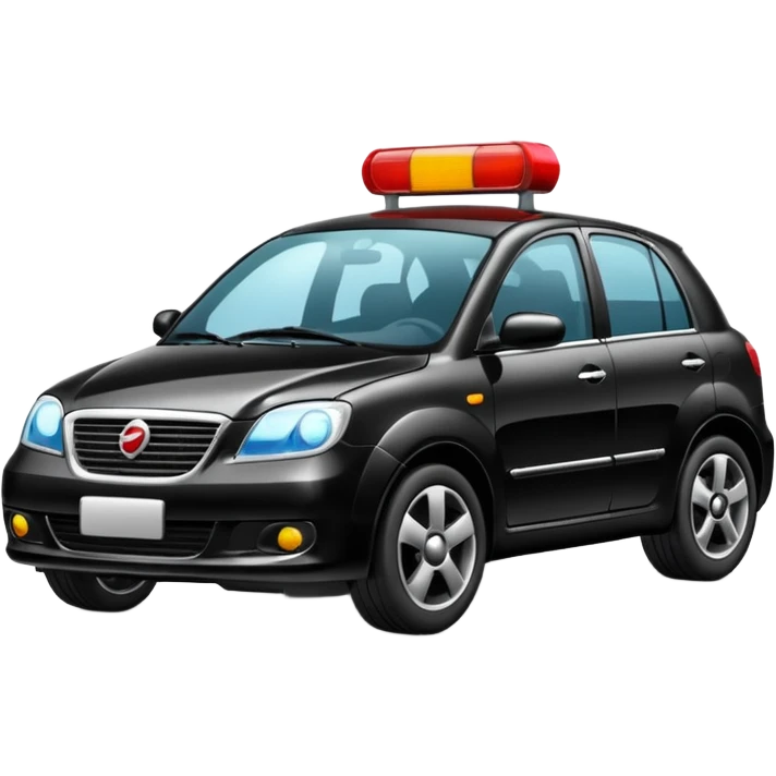 Car stopping emoji