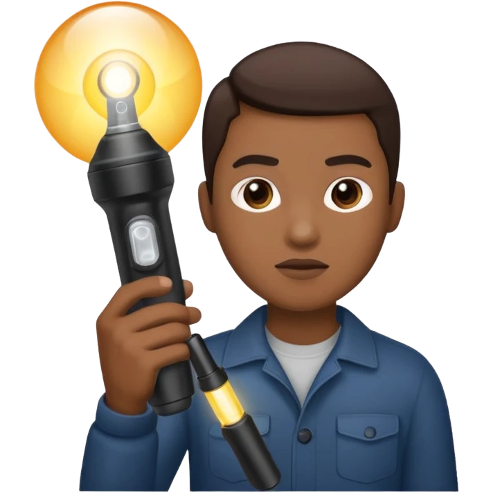 😗🤲🔦 emoji