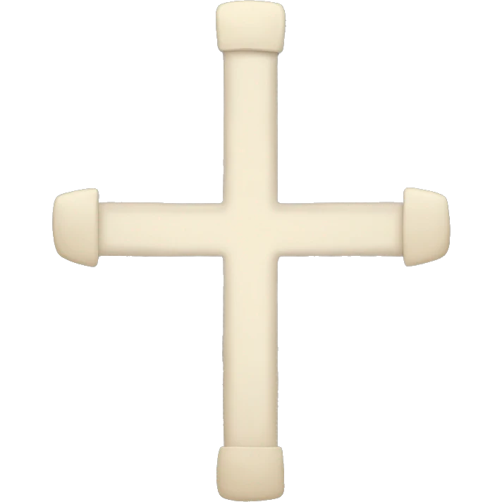 The cross emoji