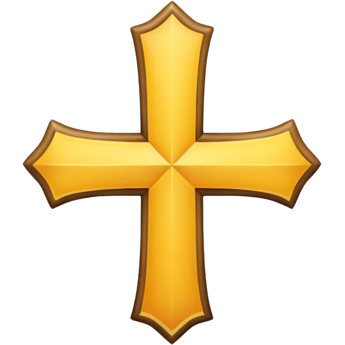Cross emoji
