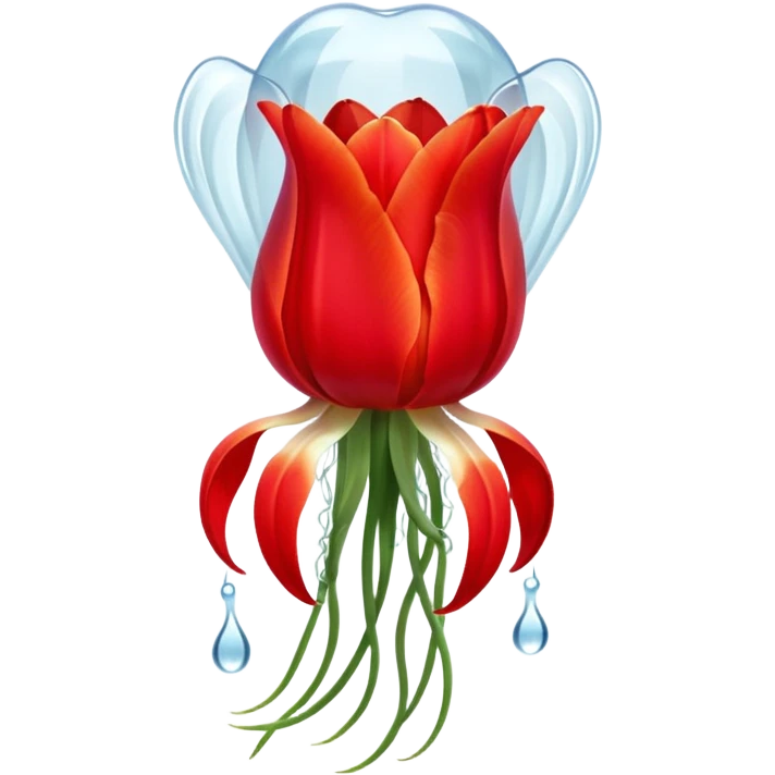 😐🌷🪼 emoji