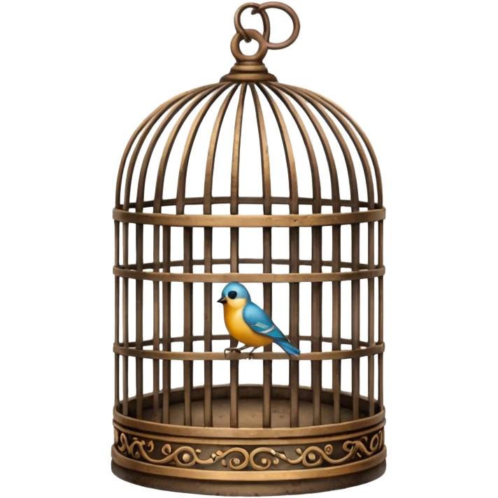 Birds cage emoji