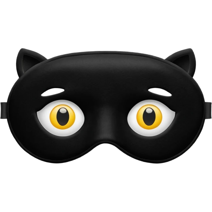 eye mask emoji