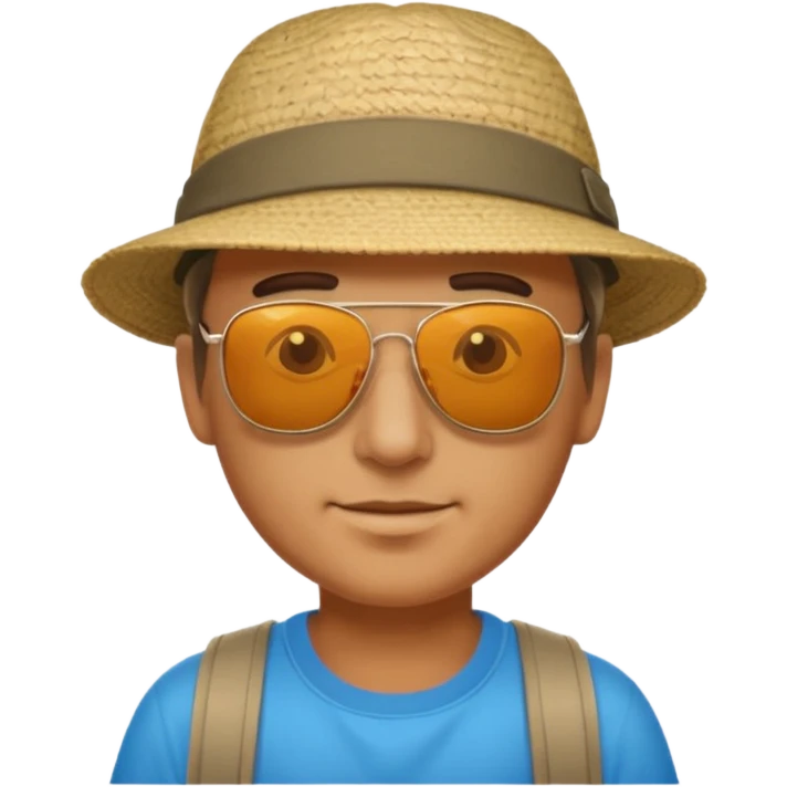 camper man emoji