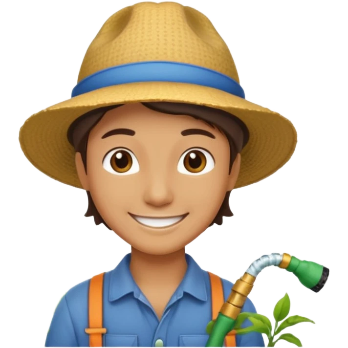 gardener hose emoji