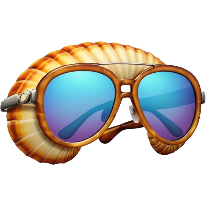 tortuous shell sunglasses emoji