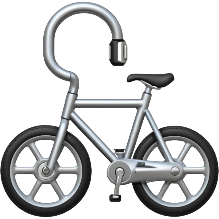 Bike lock emoji