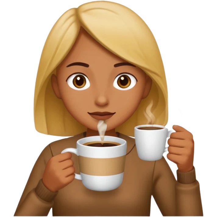 drinking coffe emoji