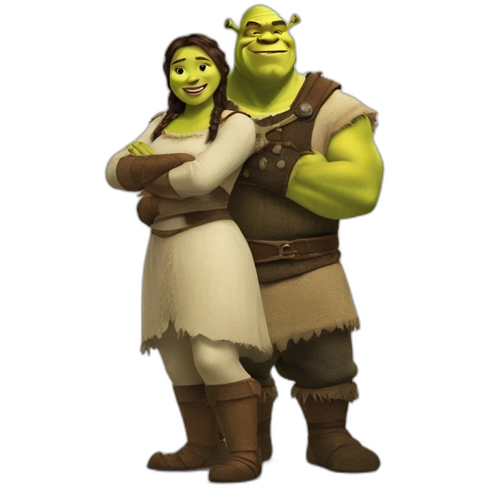 shrek and kuanysh emoji