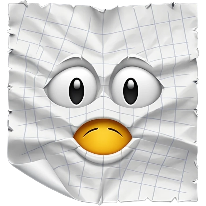 paper with test emoji
