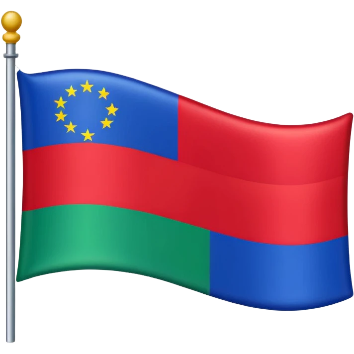 Drapeau gitan emoji