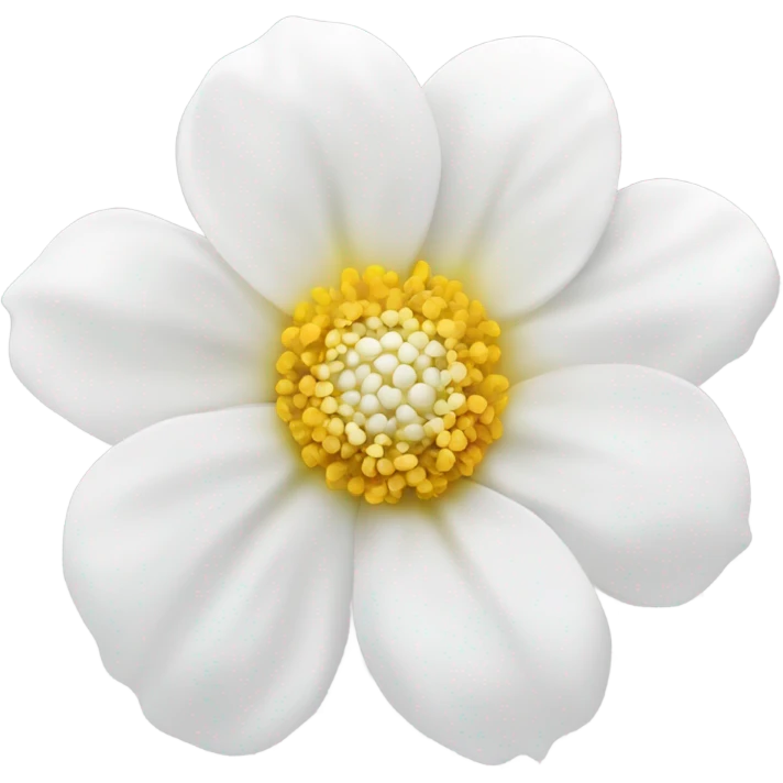 Flor blanca emoji