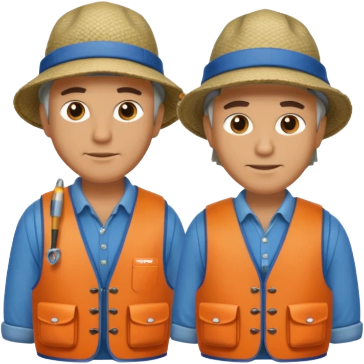 2 pescadores emoji