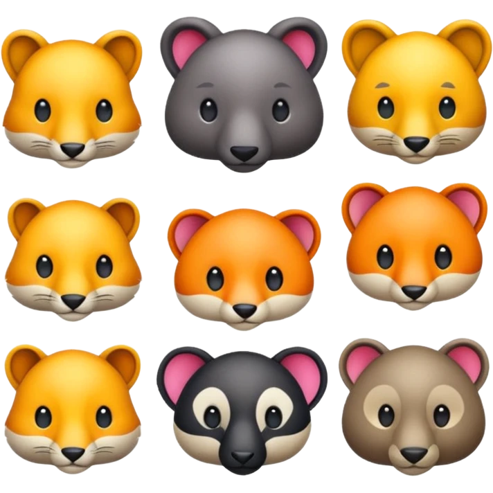  Exotiska Djur emoji