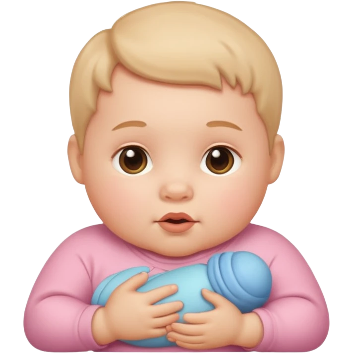 Fat baby emoji