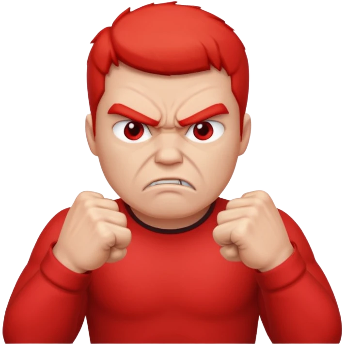 Super angry like you’re about to explode emoji