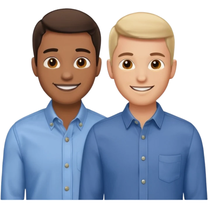 2 men talking emoji