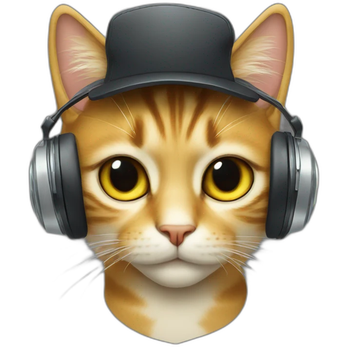 dj cat emoji