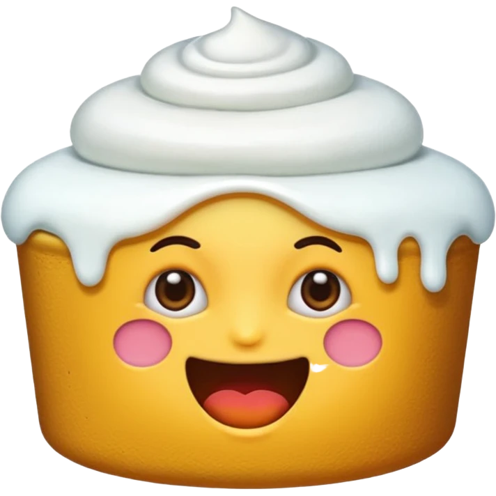 Emoji pervertita e panna in faccia emoji