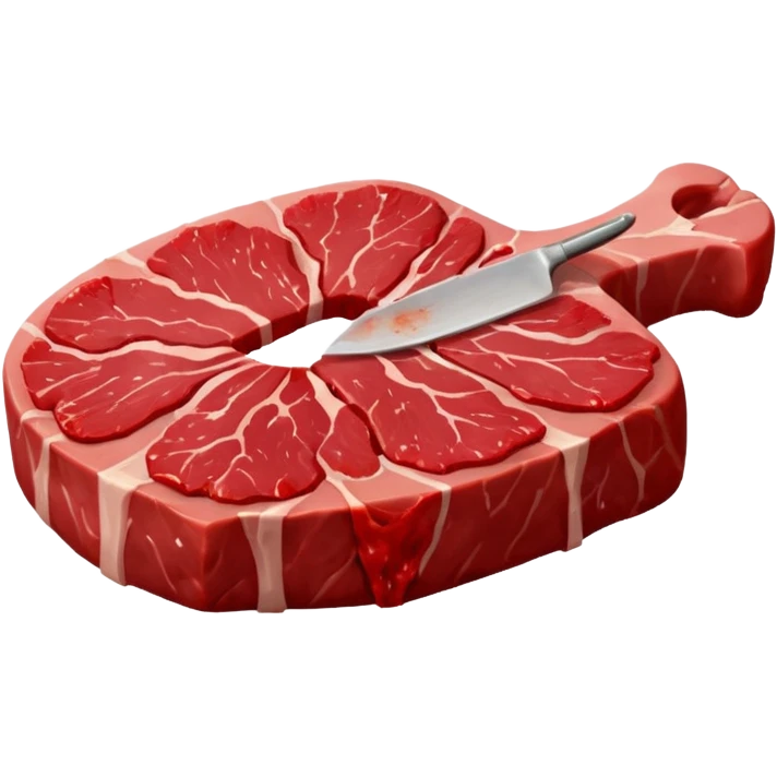 a piece of meat emoji